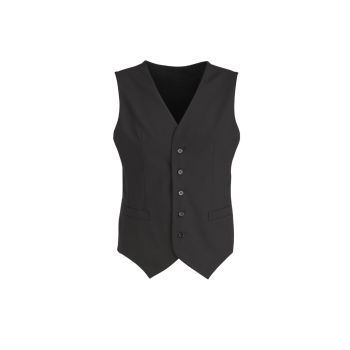 Biz Corporates 94011 Comfort Wool Stretch Mens Peaked Vest